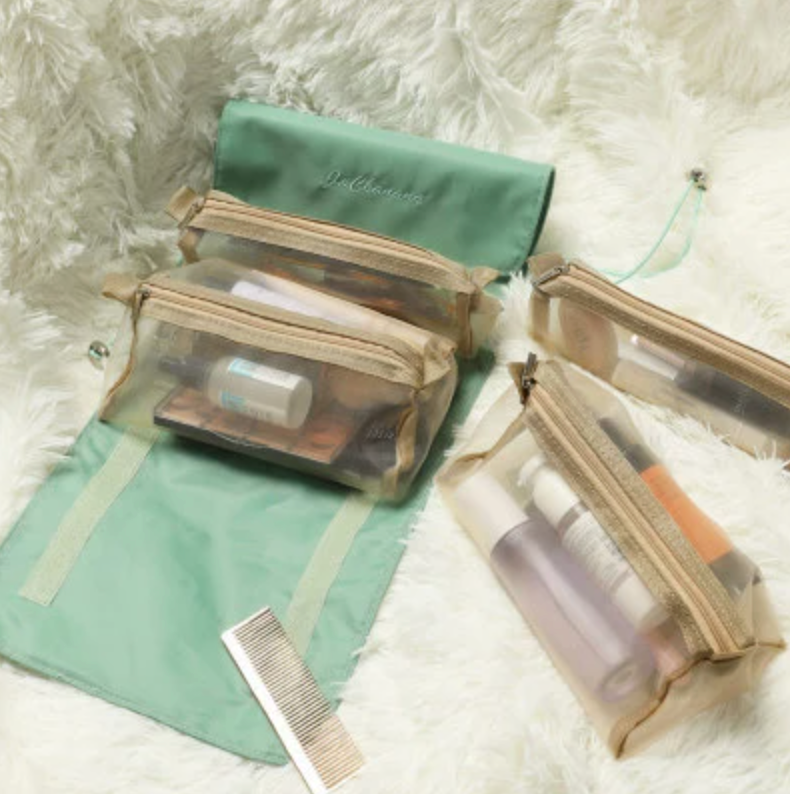 Luxe Foldaway™ | Foldable Travel Makeup Organizer