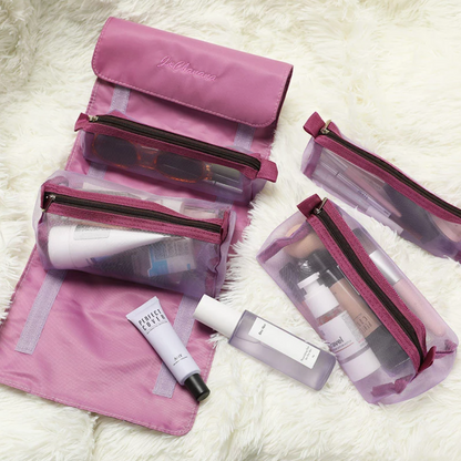 Luxe Foldaway™ | Foldable Travel Makeup Organizer